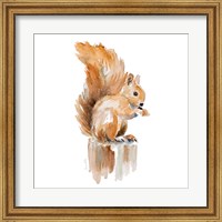 Watercolor Squirrel Fine Art Print