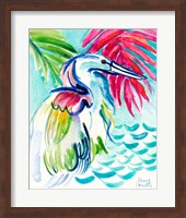 Happy Heron Fine Art Print