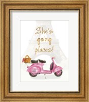 She's Going Places I Fine Art Print