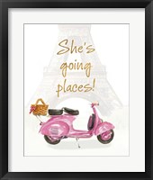 She's Going Places I Fine Art Print