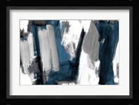Silver And Dark Rhythm I Framed Print