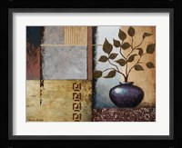Plum Vase Framed Print