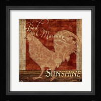 Good Morning Sunshine Framed Print