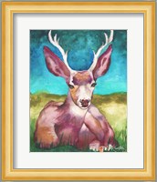 Buck In A Field I Fine Art Print