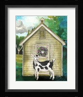 Goat Shed II Framed Print