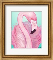 Flamingo Portrait Fine Art Print