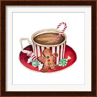 Gingerbread and a Mug Full of Cocoa III Fine Art Print