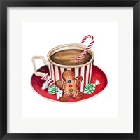 Gingerbread and a Mug Full of Cocoa III Framed Print