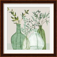 Green Serenity Accents Fine Art Print