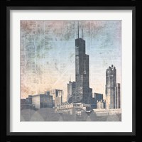 Chicago Skyline I Fine Art Print