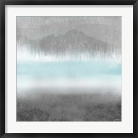 Foggy Loon Lake II Framed Print