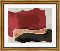 Red and Black Machine Abstract Fine Art Print
