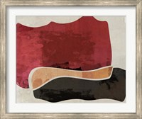 Red and Black Machine Abstract Fine Art Print