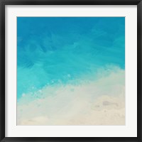 Ocean Blue Sea II Framed Print