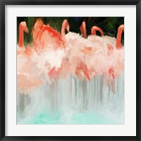 Flamingo Dance Fine Art Print