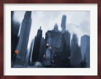 Foggy Evening in the City Fine Art Print