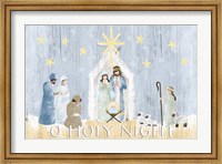 O Holy Night Nativity Fine Art Print