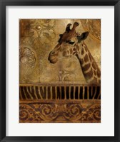 Elegant Safari III (Giraffe) Fine Art Print