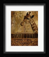 Elegant Safari III (Giraffe) Fine Art Print
