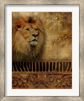Elegant Safari IV (Lion) Fine Art Print