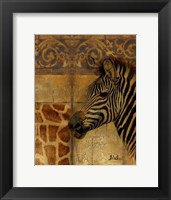 Elegant Safari I (Zebra) Fine Art Print