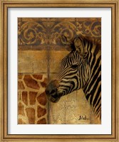 Elegant Safari I (Zebra) Fine Art Print