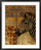 Elegant Safari I (Zebra) Fine Art Print