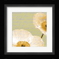 Written In The Wind I Framed Print