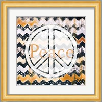 Peace Zig Zag Fine Art Print