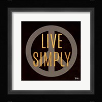 Love and Live II Framed Print
