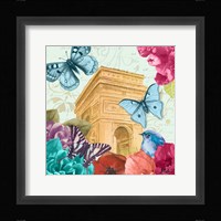 Belles Fleurs a Paris II Framed Print