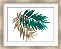 Modern Jungle Leaves II Fine Art Print
