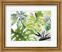 Green Palms Selva I Fine Art Print