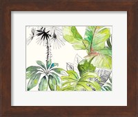 Green Palms Selva II Fine Art Print
