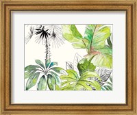 Green Palms Selva II Fine Art Print