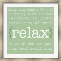 Relax Fine Art Print