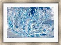 Azul Dotted Coral Horizontal Fine Art Print