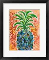 Pineapple Collage I Framed Print