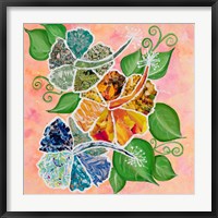 Hibiscus Bouquet Collage Fine Art Print