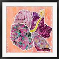 Hibiscus Flower Collage Fine Art Print