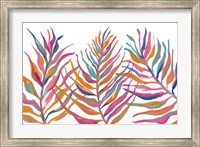 Colorful Palm Leaves IV Fine Art Print