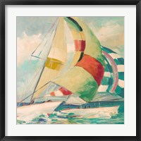 Calm Full Sail I Framed Print