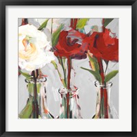 Red Romantic Blossoms I Fine Art Print