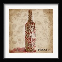 Type of Wine I Framed Print