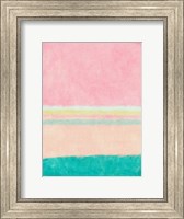 Rectangle Beach Blocks of Color I Fine Art Print