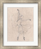 Monochrome Ballerina Fine Art Print