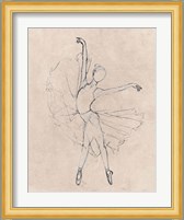 Monochrome Ballerina Fine Art Print