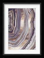 Tribeca Rose Gold Geode Fine Art Print