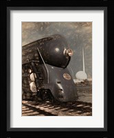 1939 Streamliner NYC Hudson Machine Age Fine Art Print