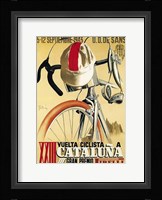 Cataluna Cyclist Gran Premio Race 1943 Framed Print